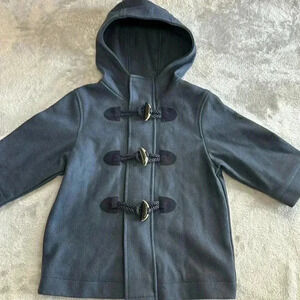 Steve  & Barry's Baby - Wool Rayon blend light weight navy peacoat. Size 18 mo
